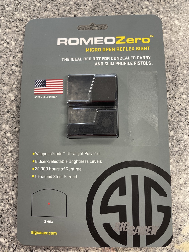 Sig Sauer Romeo Zero Micro Open Reflex Sight | Pawn Express of Troy