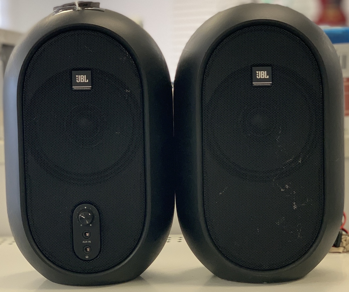 JBL 1 One Series 104 Compact Powered Desktop Reference Monitor Speakers