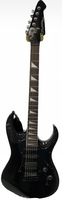 Behringer MetAlien Electric Guitar Black with Pearl Inlay