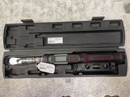 MATCO FLEX HEAD 3/8 ELECTRONIC DIGITAL TORQUE WRENCH ETWB100K 