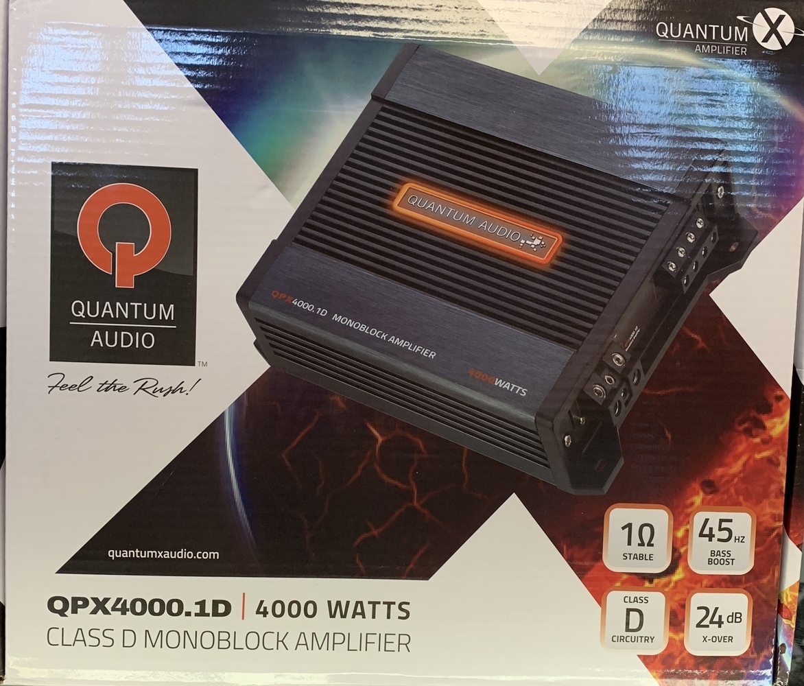 QUANTUM AUDIO QPX4000.1D AMP | Pawn Express of Troy