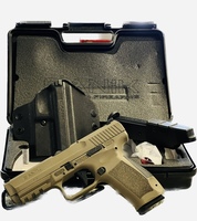 Canik TP9SF 9mm Luger 4.46in FDE Pistol- CALIFORNIA COMPLIANT