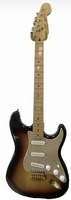 Fender Squier Stratocaster Tobaccoburst Guitar with Beige Flake Pickguard