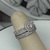 STERLING SILVER CZ BRIDAL SET SIZE 8