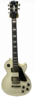 K-Tone Les Paul Custom Electric Guitar Ivory