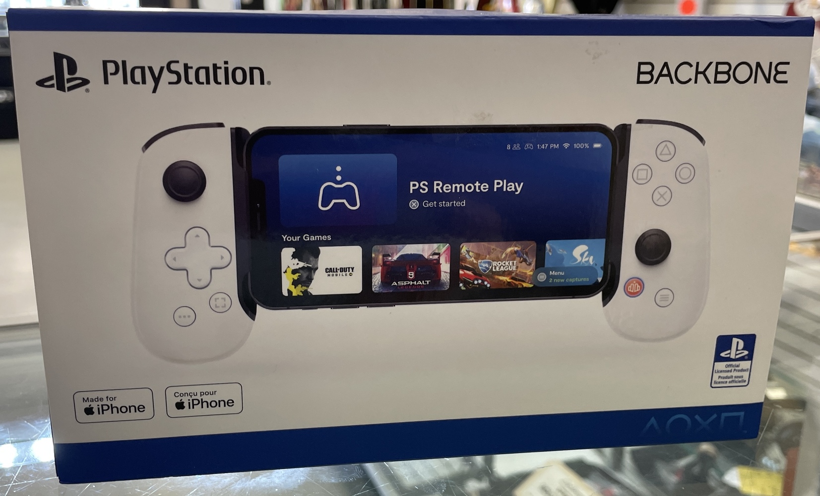 Playstation Backbone BB-02-W-S iPhone Edition