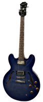 Epiphone Dot Deluxe Electric Guitar Blueberry Burst in Hard Case 