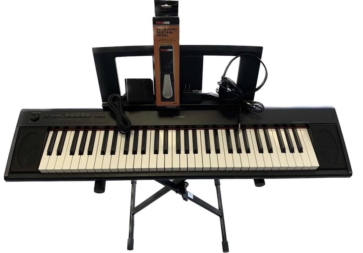 Yamaha NP-12B Electronic Keyboard 61-keys with Stand and