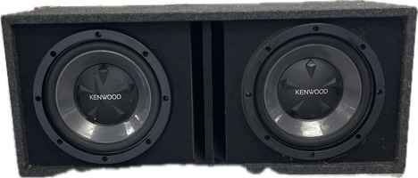 KENWOOD SET OF 12IN SUBWOOFERS