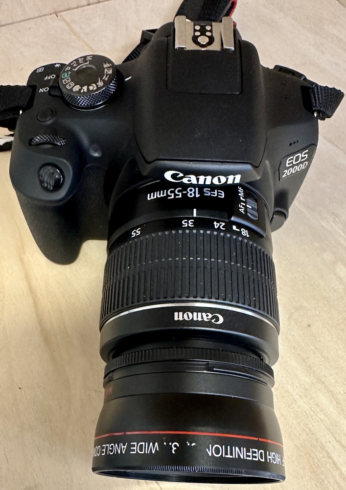 Canon EOS 2000D Camera 