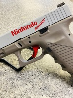 GLOCK G34 CUSTOM NINTENDO ZAPPER CERAKOTE BY PREMIER FIREARMS 
