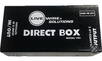 Livewire PDI Double-Shielded Heavy-Duty Passive Direct Box