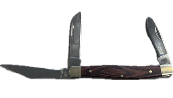 Northwest Trail 3 Blade Stockman Plain Edge Slip Joint Folding Pocket Knife