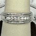 14K WHITE GOLD CHANNEL SET DIAMOND BAND SIZE 11