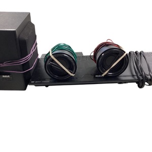 RCA RTD3277H HOME AUDIO DVD SET WITH THREE SPEAKERS