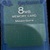 SONY PS2 8MB MEMORY CARD