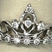  STERLING SILVER "CROWN" RING SIZE 7.5