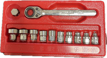 SNAP-ON RAT72A 12PC LOW PROFILE WRENCH AND SOCKET SET