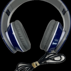 BLUE WIRED HEADPHONES