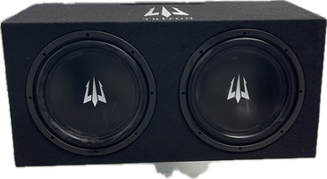 TRITON 12in subwoofers in carpeted box