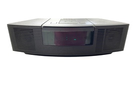 BOSE GREY RADIO, CD PLAYER, AND ALARM CLOCK