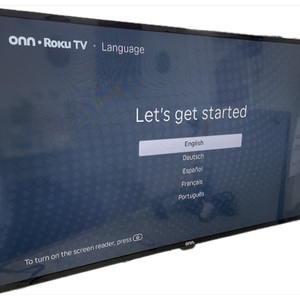 ONN 100068372 43IN. TV W/REMOTE 