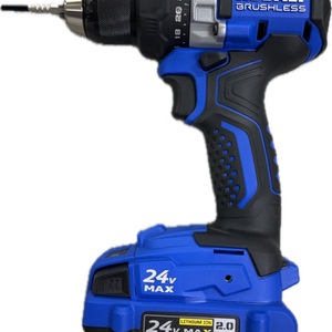 KOBALT KDD 124B-03 24V Max Brushless Cordless Drill Kit – Complete Set