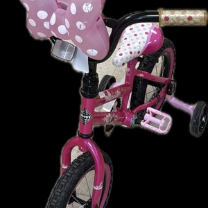 Huffy 54218 Minnie Mouse Kids Bicycle w/ Training Wheels