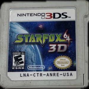 STARFOX  64 3D NINTENDO 3DS GAME