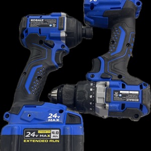 Kobalt KID124B-03 KDD124B-03 COMBO KIT WITH ONE BATTERY AND CHARGER