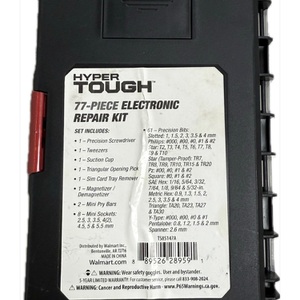Hyper Tough 77-PIECE ELECTRONIC REPAIR KIT