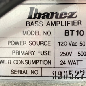 Ibanez BT10 10 WATT BASS AMP