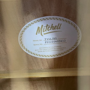 Mitchell DARK WOOD 6 STRING GUITAR