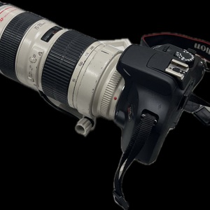 CANON EOS REBEL T100 WITH 2 LENSES AND CHARGER