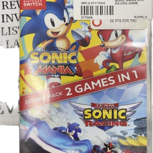 NINTENDO SONIC MANIA/TEAM SONIC RACING