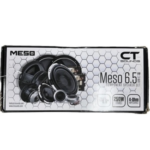 Meso 6.5 Inch 500 Watt 3-Way Component Speaker Set
