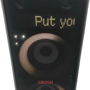 XL9T Bluetooth Speaker LG XBOOM with Dual 8 Inch Woofers and Pixel LED Lighting