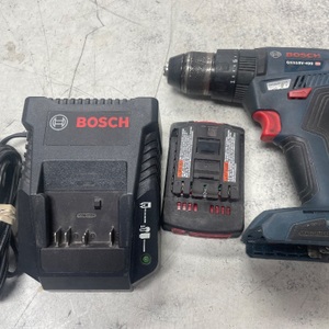 BOSCH 18V DRILL W/ CHARGER AND BATTERY 