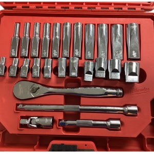 Milwaukee 26pc 1/4 drive socket set 