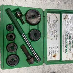 GREENLEE 7238SB TOOL SET 1/2" - 2" CONDUIT KNOCKOUT PUNCH SET
