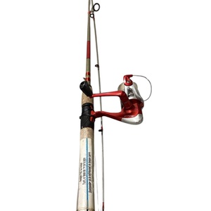 Shakespeare Catch More Fish red/silver rod/reel combo