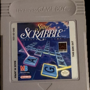 SUPER SCRABBLE CROSSWORD GAME