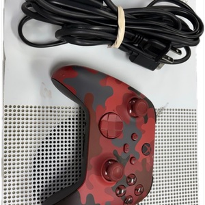 Microsoft Xbox OneS WITH RED CAMO CONTROLLER